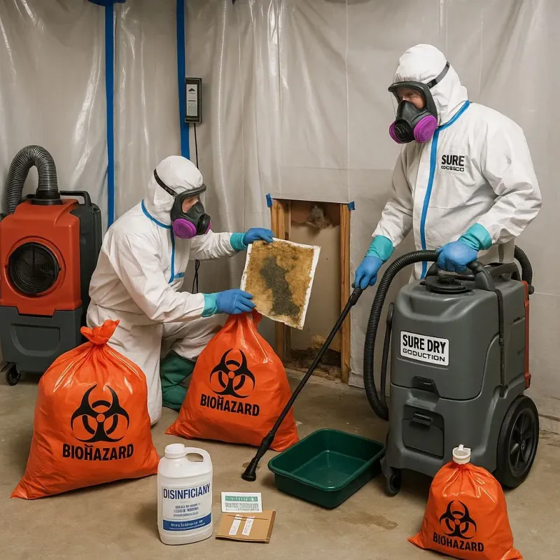 Contaminated Water Handling Protocols process in Strawberry Point, IA